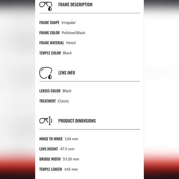 Ray-Ban Jack Sunglasses. Unworn. New in Box. - Picture 2 of 9